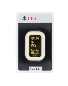 Fintgullbarre UBS 10 g