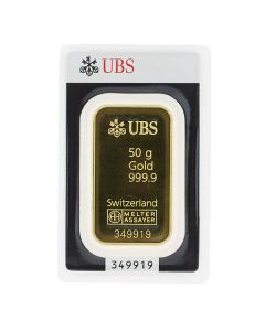 Fintgullbarre UBS 50 g