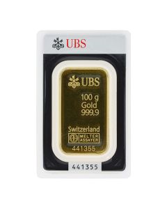 Fintgullbarre UBS 100 g