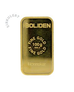 Fintgullbarre Sirkulert Boliden 100 g