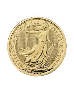 1 oz Sirkulert Britannia Gullmynt