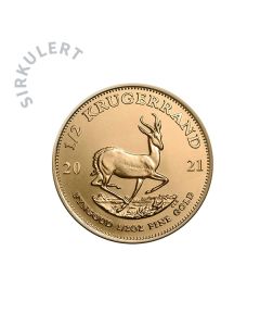 1/2 oz Sirkulert SA Krugerrand Gullmynt