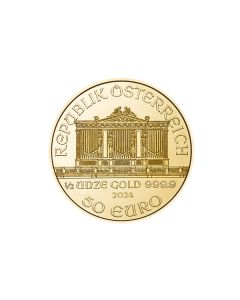 1/2 oz Wiener Philharmoniker Gullmynt