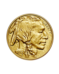 1 oz Sirkulert American Buffalo Gullmynt
