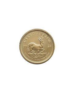 1/4 oz Sirkulert SA Krugerrand Gullmynt