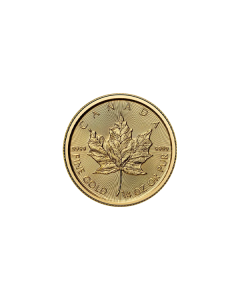 1/4 oz Maple Leaf Gullmynt 2025