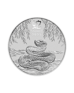1 kg Year Of The Snake III Sølvmynt