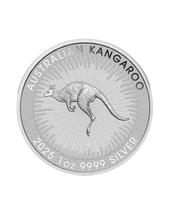 1 oz Australian Kangaroo Sølvmynt 2025