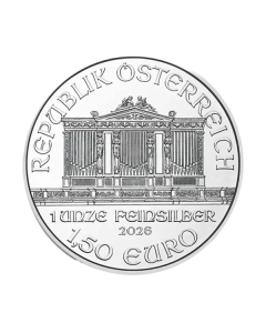 1 oz Wiener Philharmonik Sølvmynt 2026