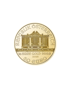1/2 oz Wiener Philharmoniker Gullmynt 2026
