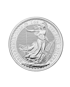 1 oz Britannia King Charles III Sølvmynt 2026