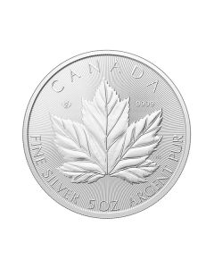 5 oz Maple Leaf Sølvmynt 2026
