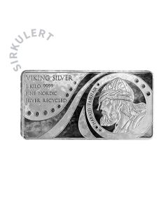 1 kg Sirkulert Viking H.Hårfagre Sølv Myntbarre