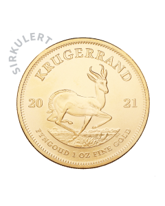 1 oz Sirkulert SA Krugerrand Gullmynt