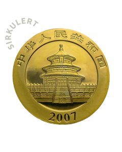 1 oz Sirkulert Gullmynt Chinese Panda