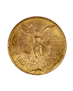 Sirkulert Meksikansk 50 Pesos Gullmynt