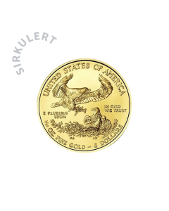 1/10 oz Sirkulert American Eagle Gullmynt