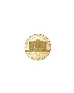 1/10 oz Wiener Philharmoniker Gullmynt 2025