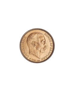 Sirkulert Dansk 20 Kroner Gullmynt