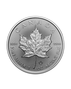 1 oz Maple Leaf Sølvmynt