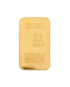 Fintgullbarre UBS 50 g